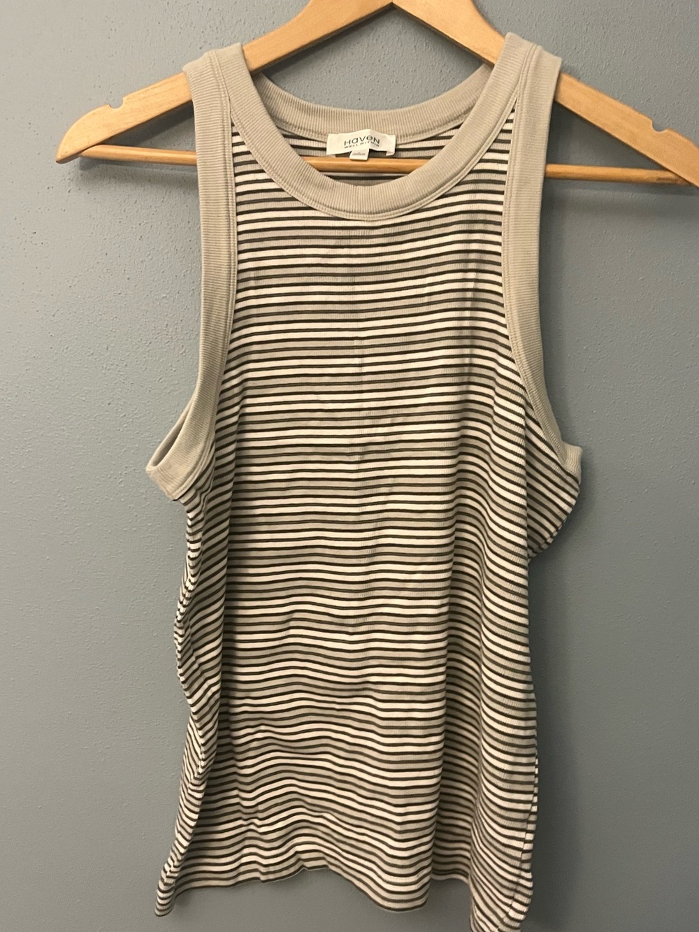 Haven Striped Racerback Tank Top